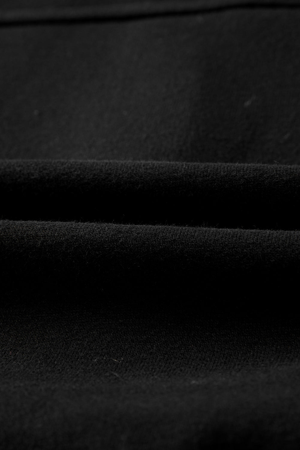 Zip Up Pop Collar Ribbed Sweatshirt