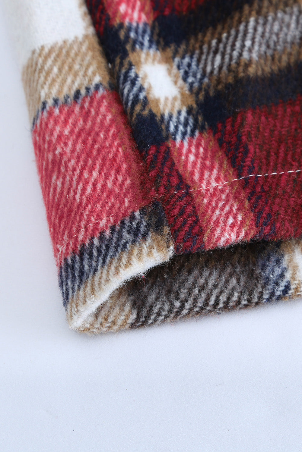Plaid Button Up Flannel Shacket