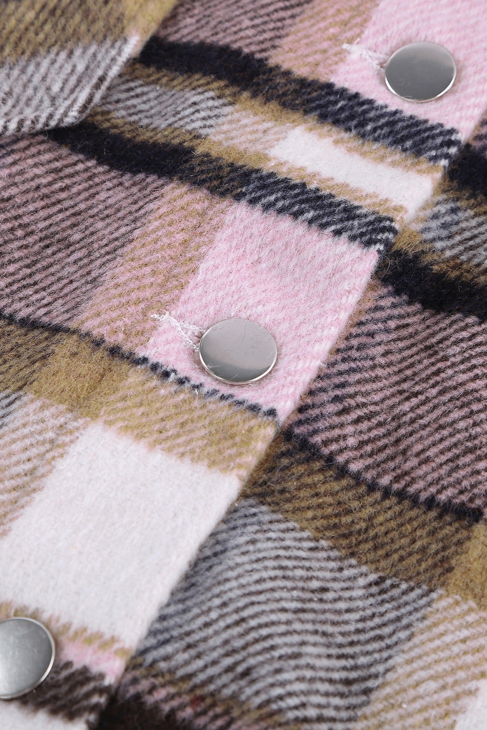 Plaid Button Up Flannel Shacket