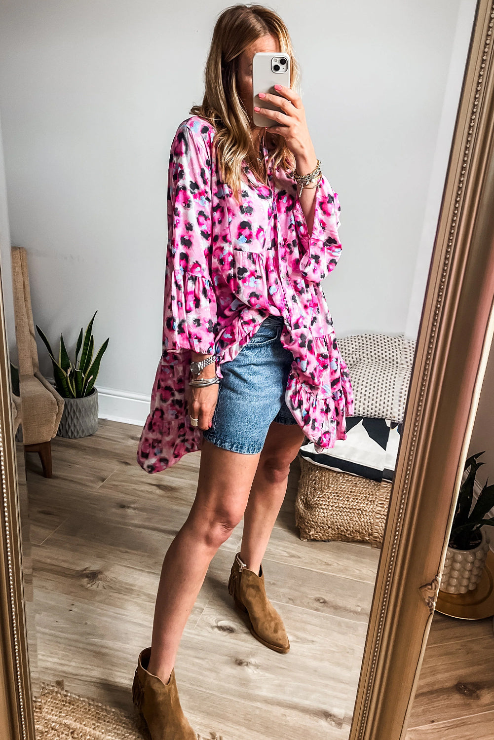 Leopard Mini Dress