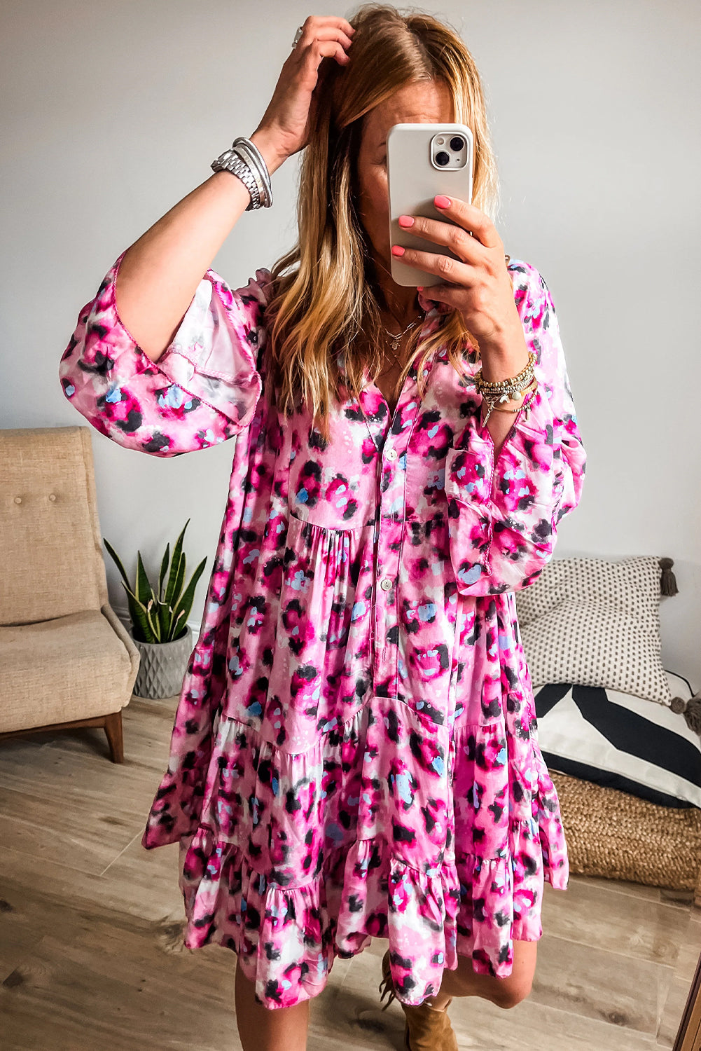 Leopard Mini Dress