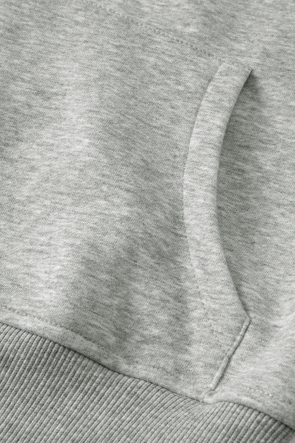 Zip Up Pop Collar Ribbed Sweatshirt