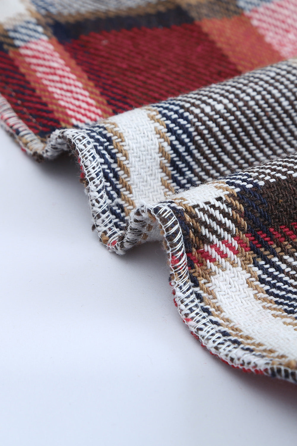 Plaid Button Up Flannel Shacket