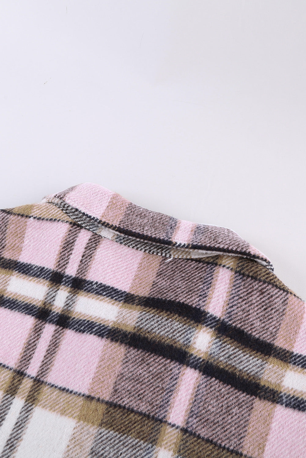 Plaid Button Up Flannel Shacket