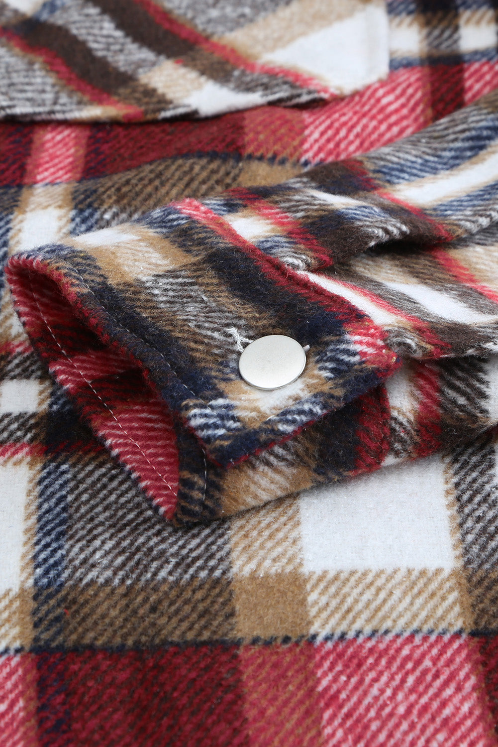 Plaid Button Up Flannel Shacket