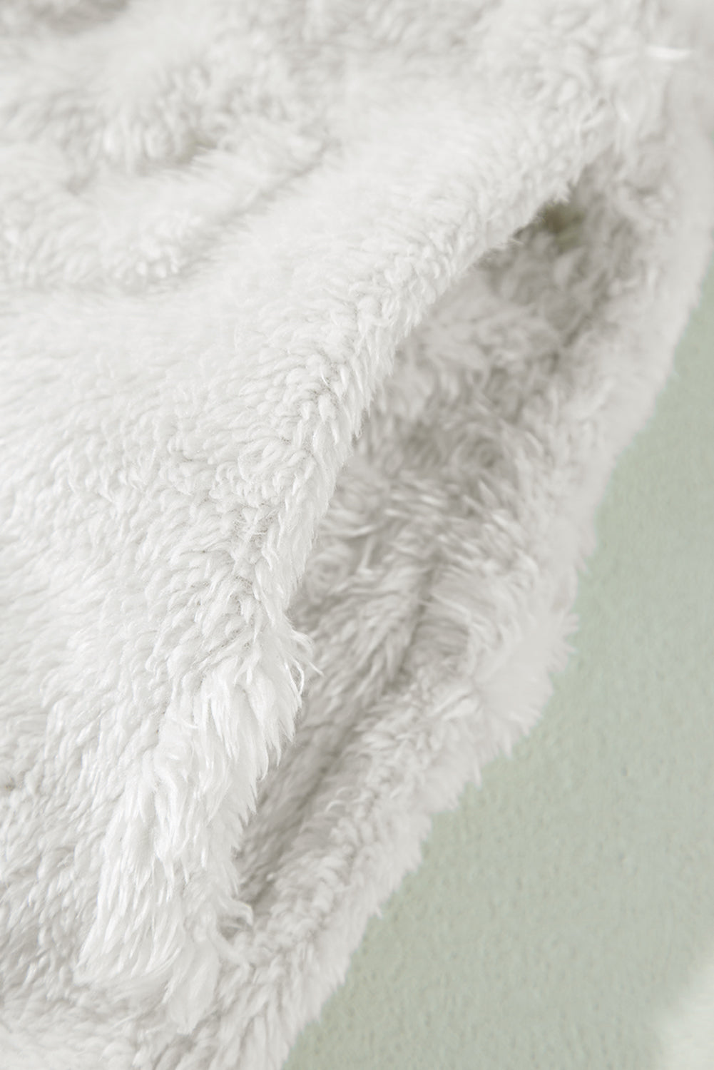 Textured Leopard Fleece Lounge Set (Shorts)