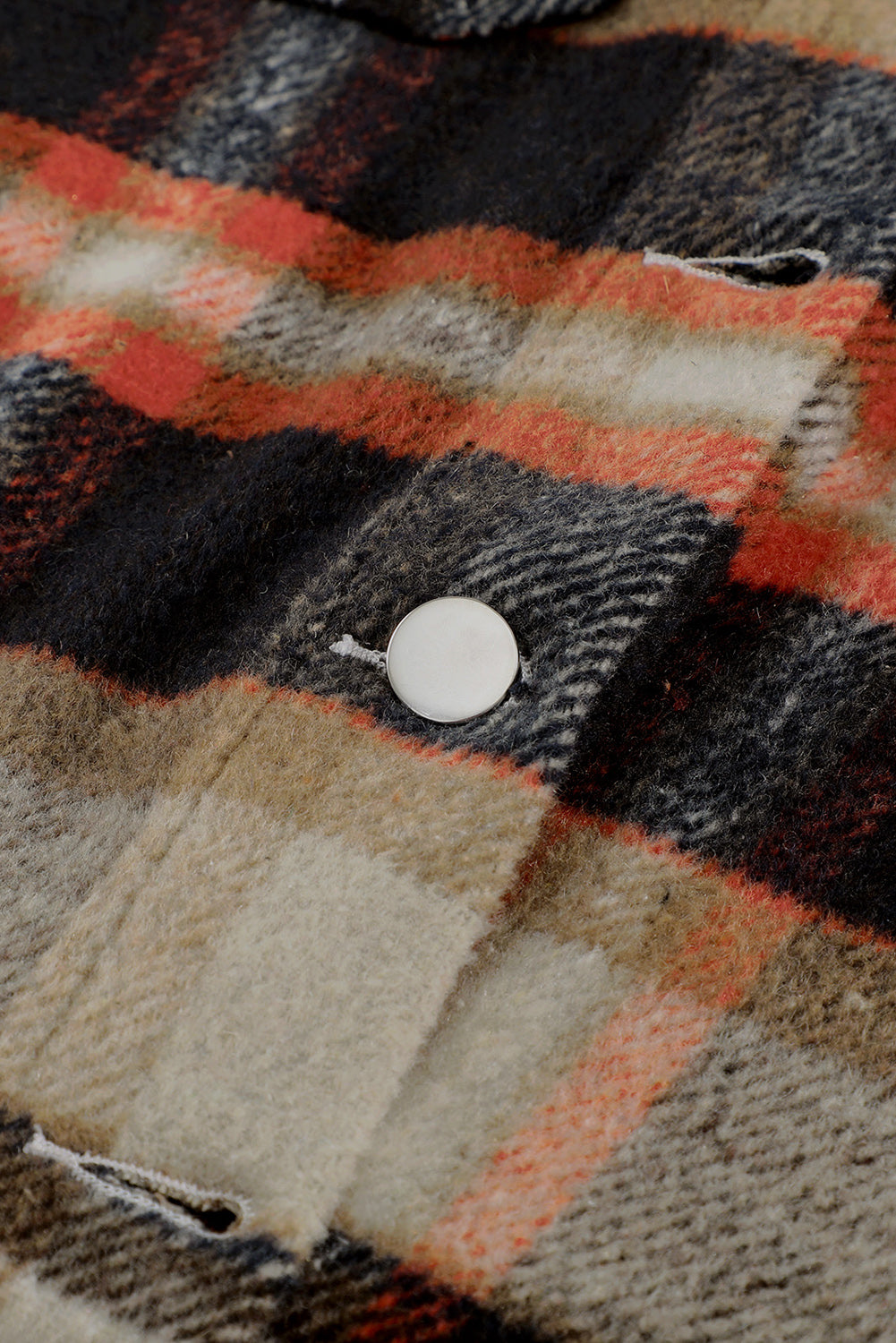 Plaid Button Up Flannel Shacket