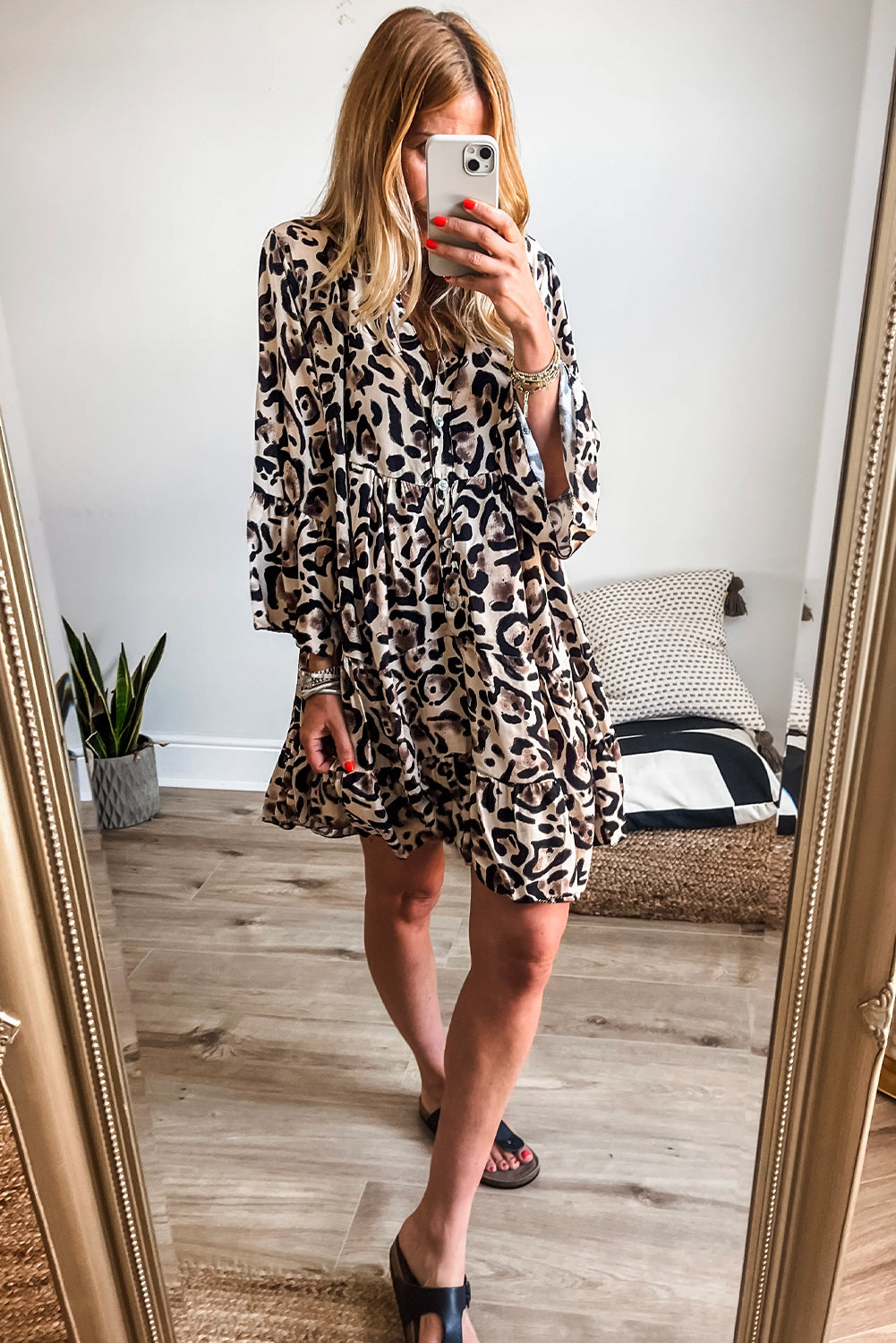Leopard Mini Dress