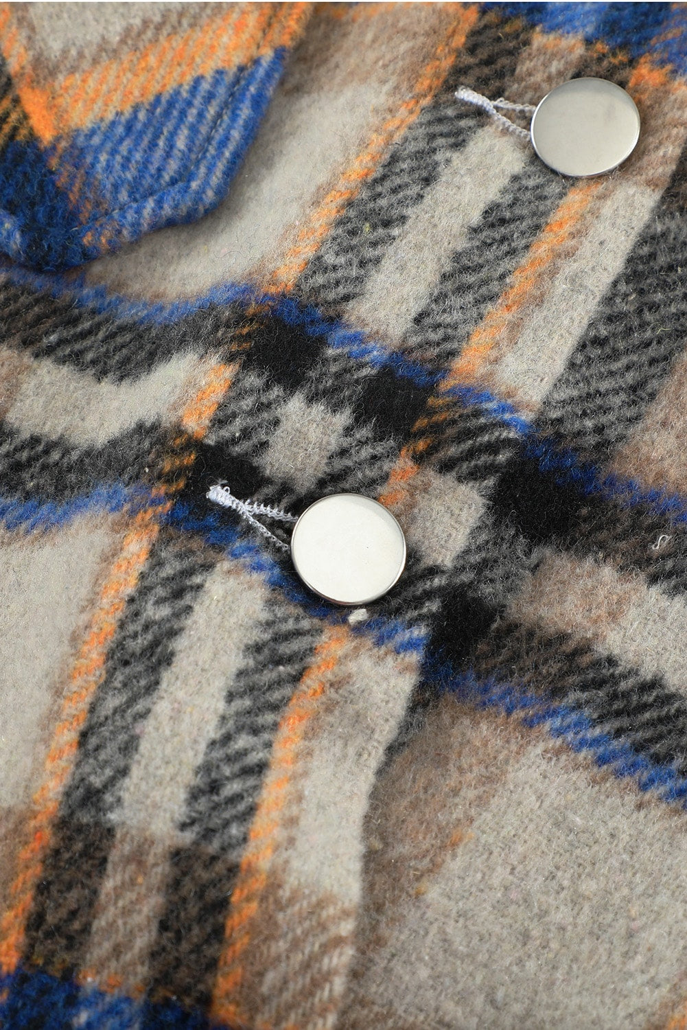 Plaid Button Up Flannel Shacket
