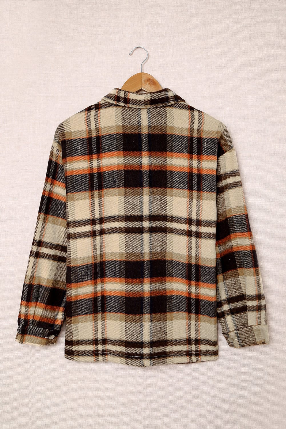 Plaid Button Up Flannel Shacket