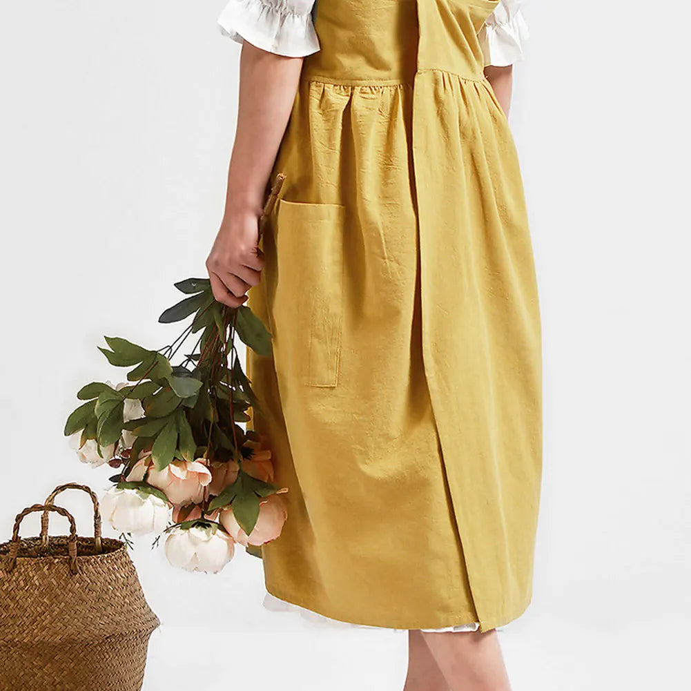 Cross Back Japanese Apron