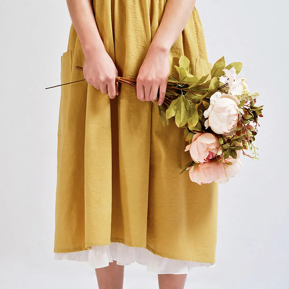 Cross Back Japanese Apron