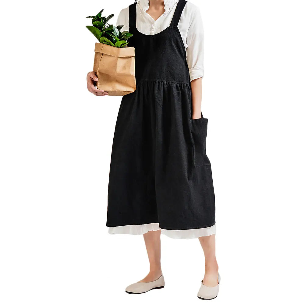 Cross Back Japanese Apron