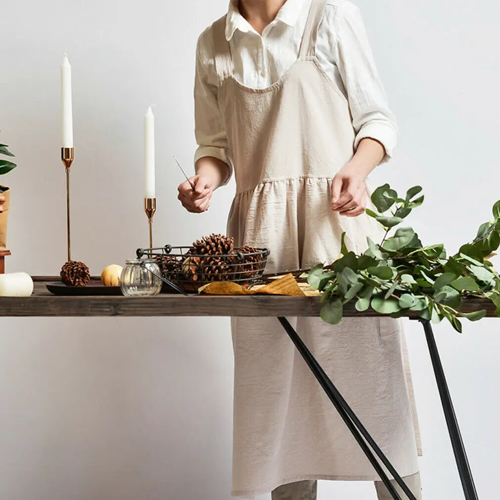 Cross Back Japanese Apron