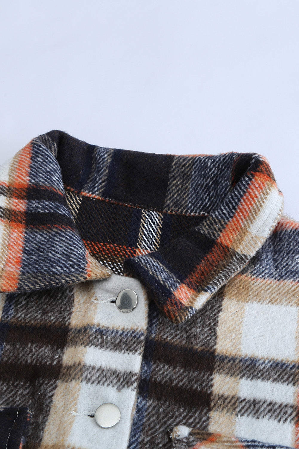 Plaid Button Up Flannel Shacket