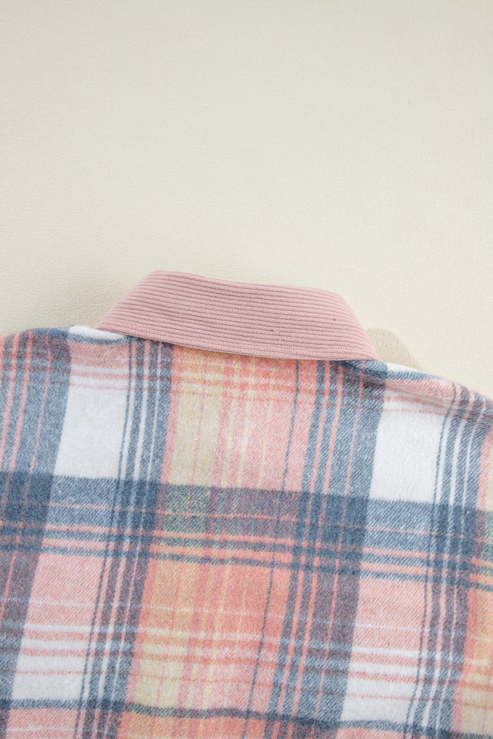 Plaid Corduroy Shacket