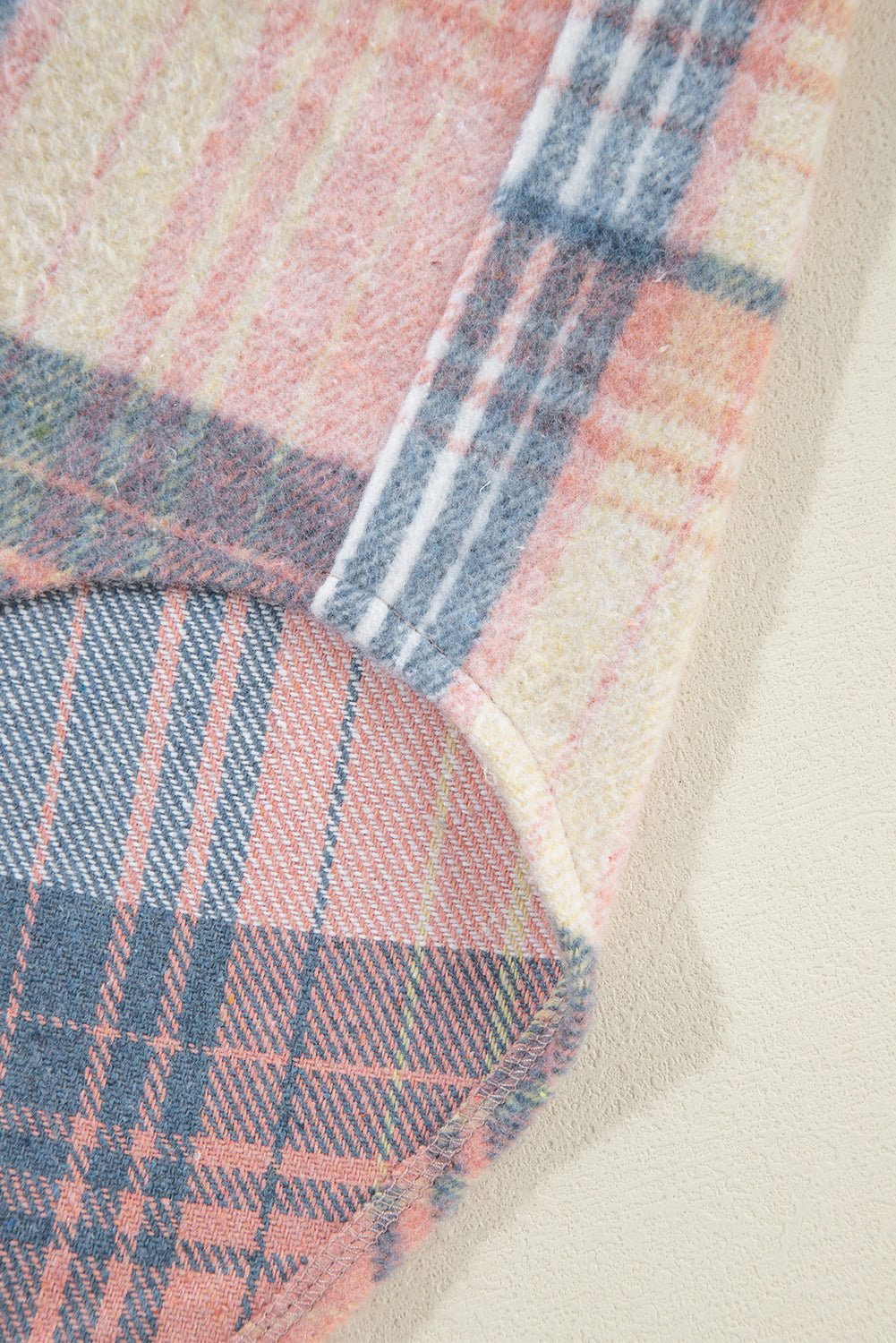Plaid Corduroy Shacket