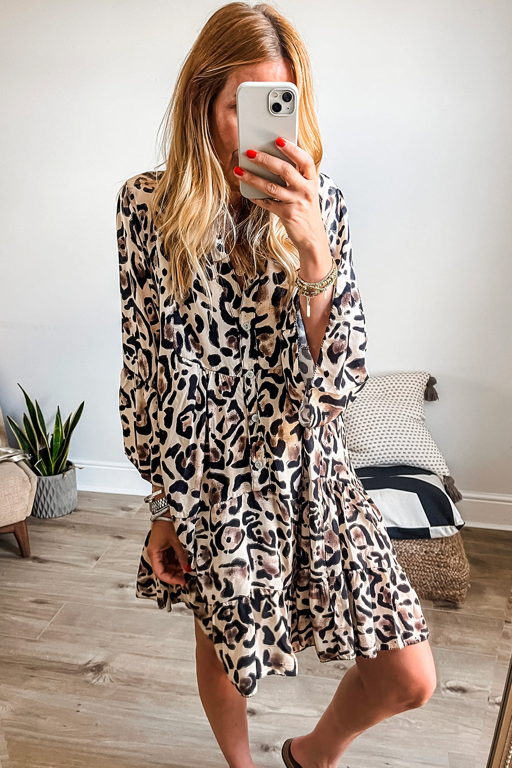 Leopard Mini Dress