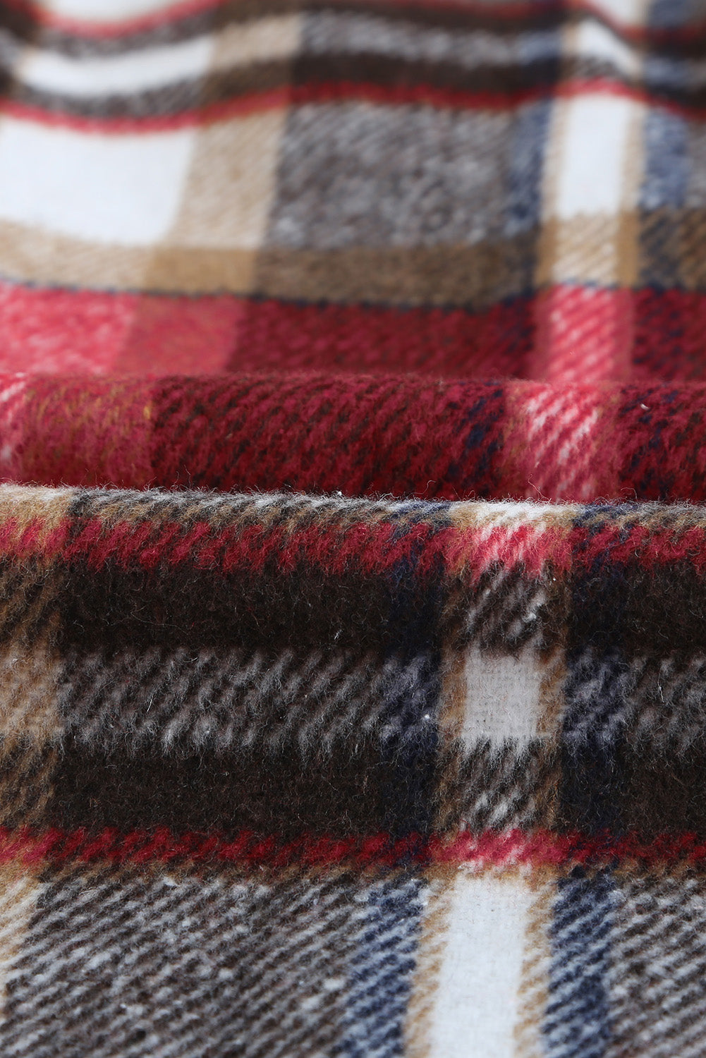 Plaid Button Up Flannel Shacket