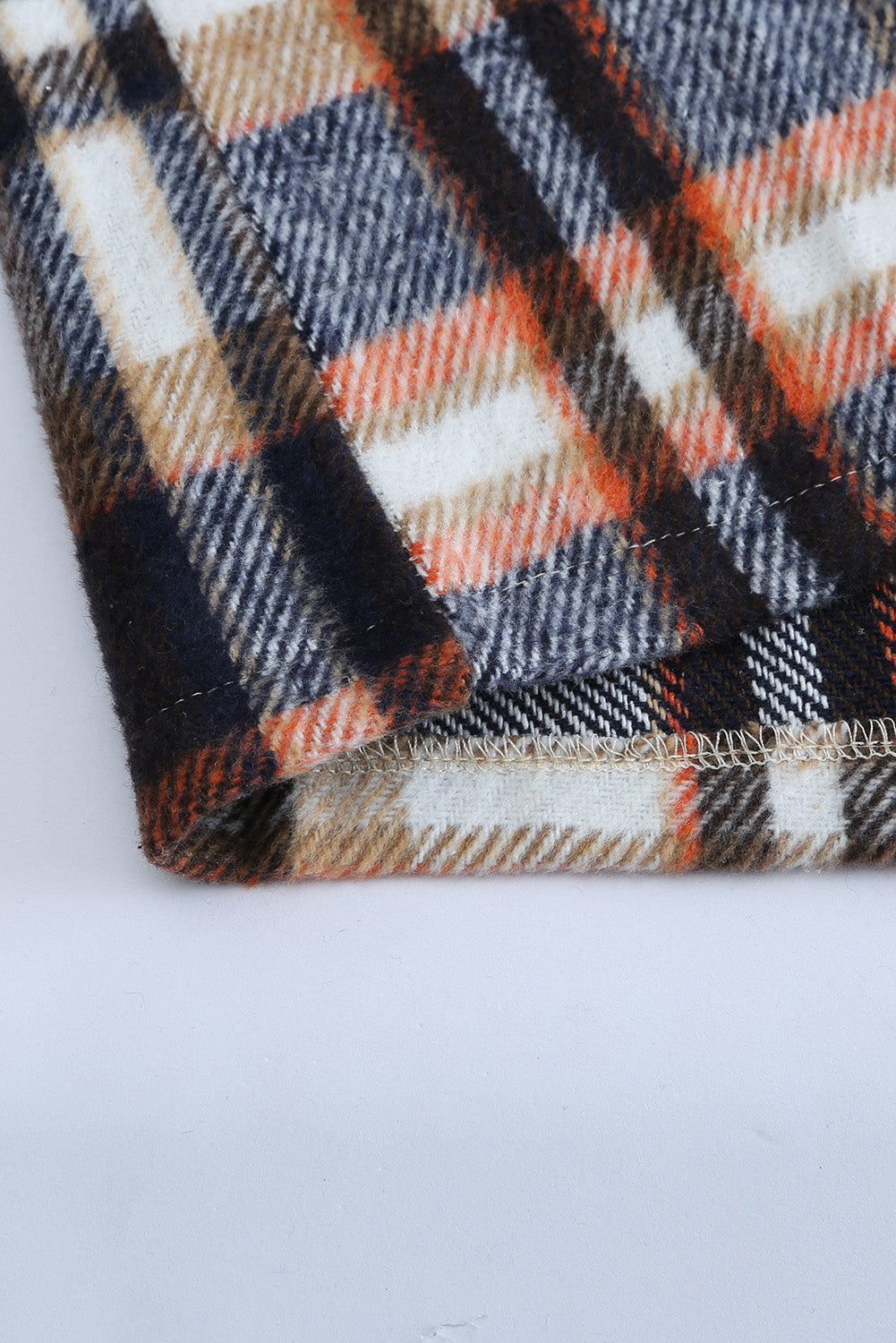 Plaid Button Up Flannel Shacket
