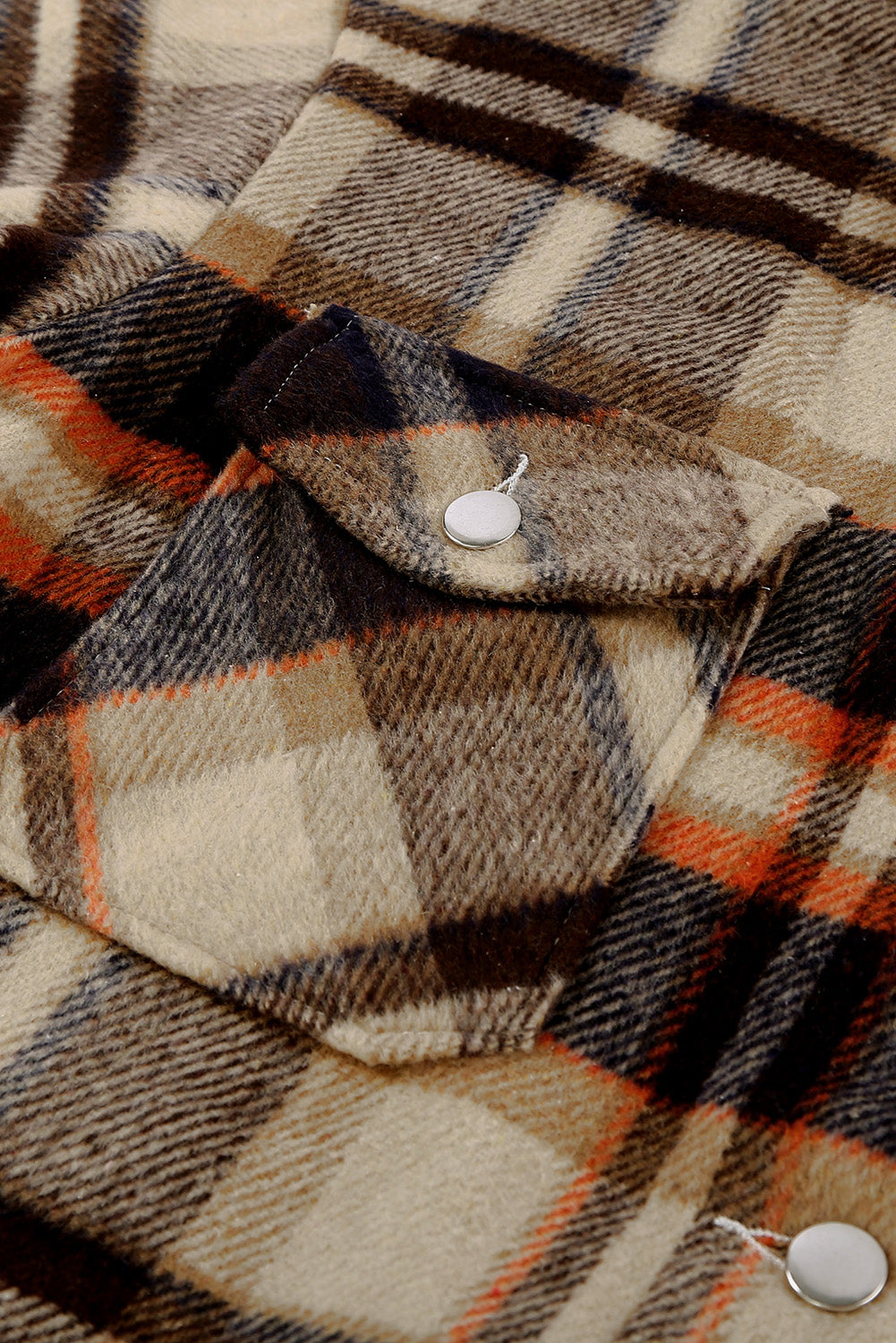 Plaid Button Up Flannel Shacket