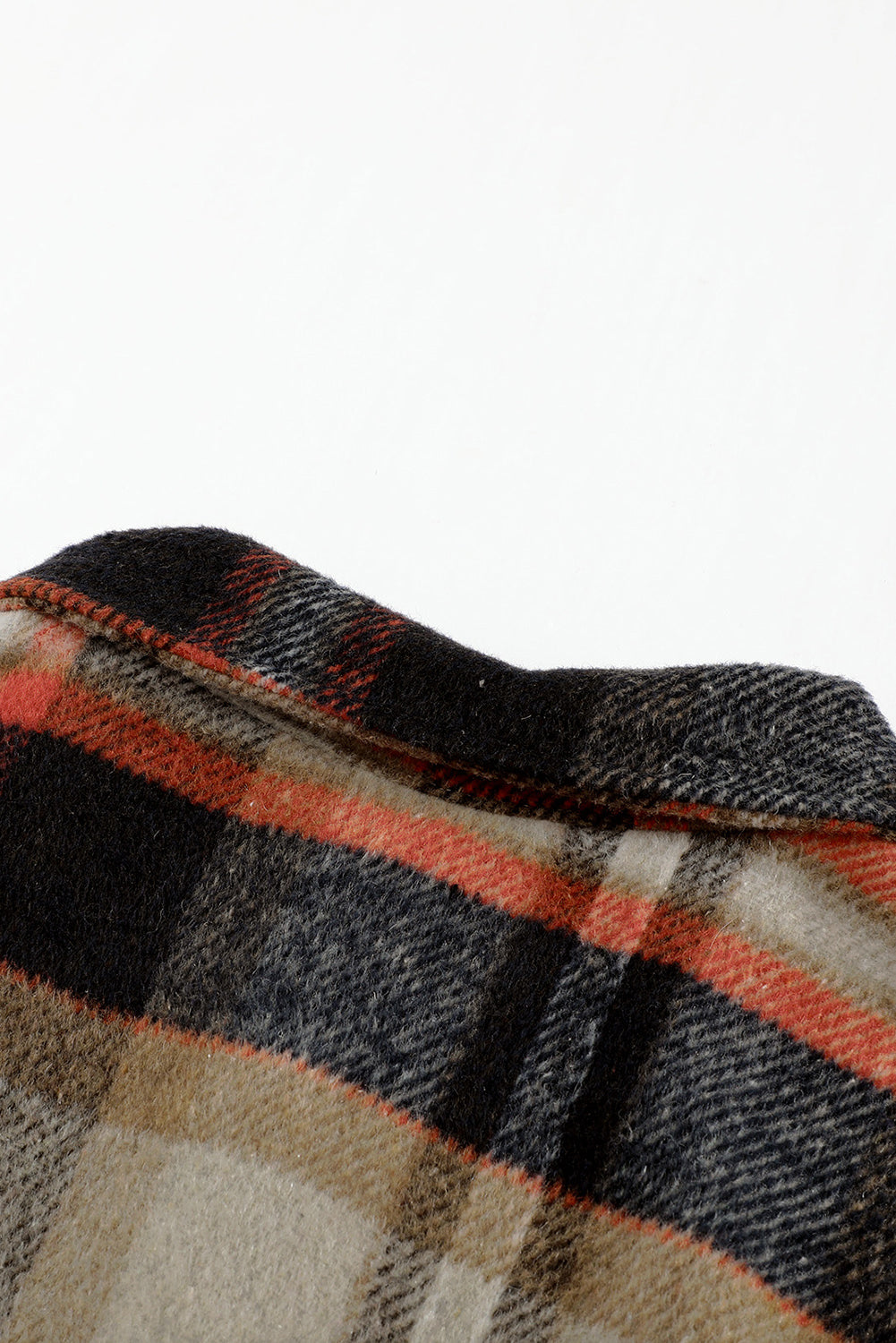 Plaid Button Up Flannel Shacket