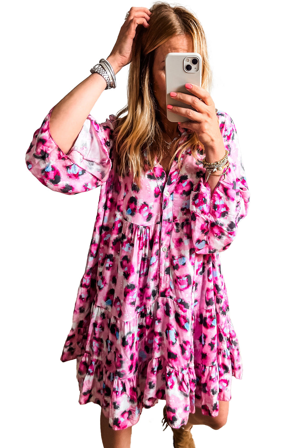 Leopard Mini Dress