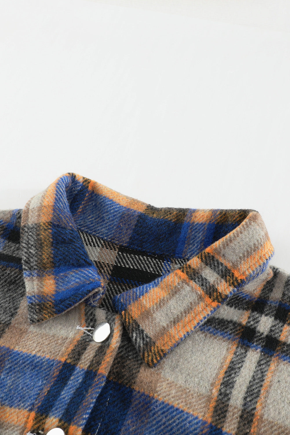 Plaid Button Up Flannel Shacket