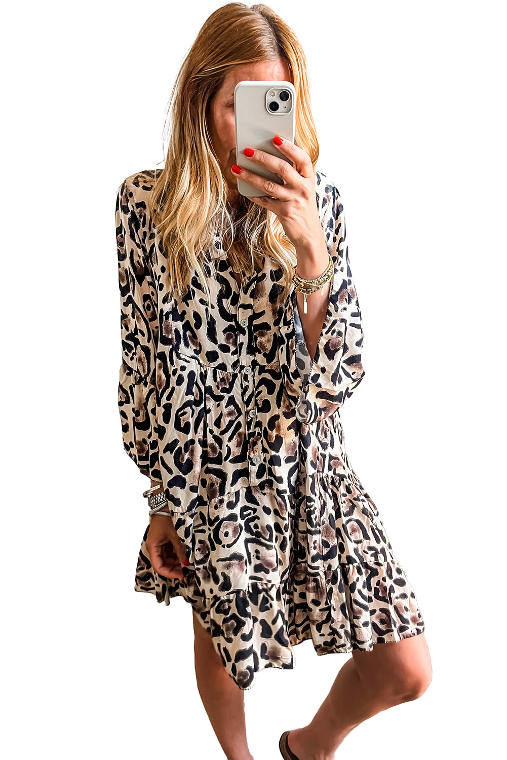 Leopard Mini Dress