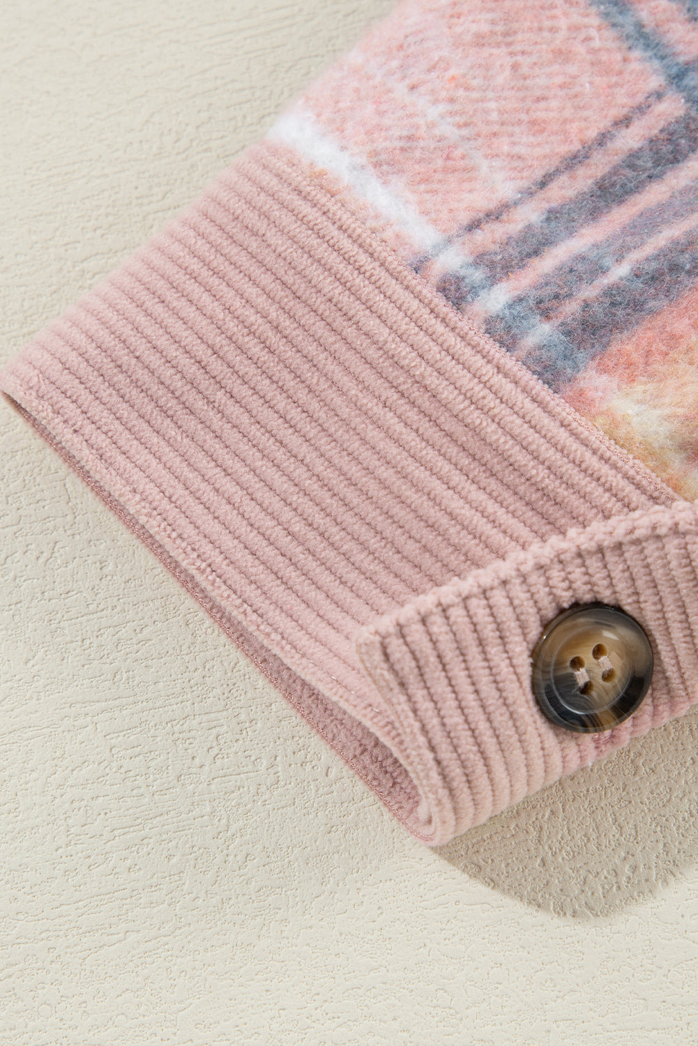 Plaid Corduroy Shacket