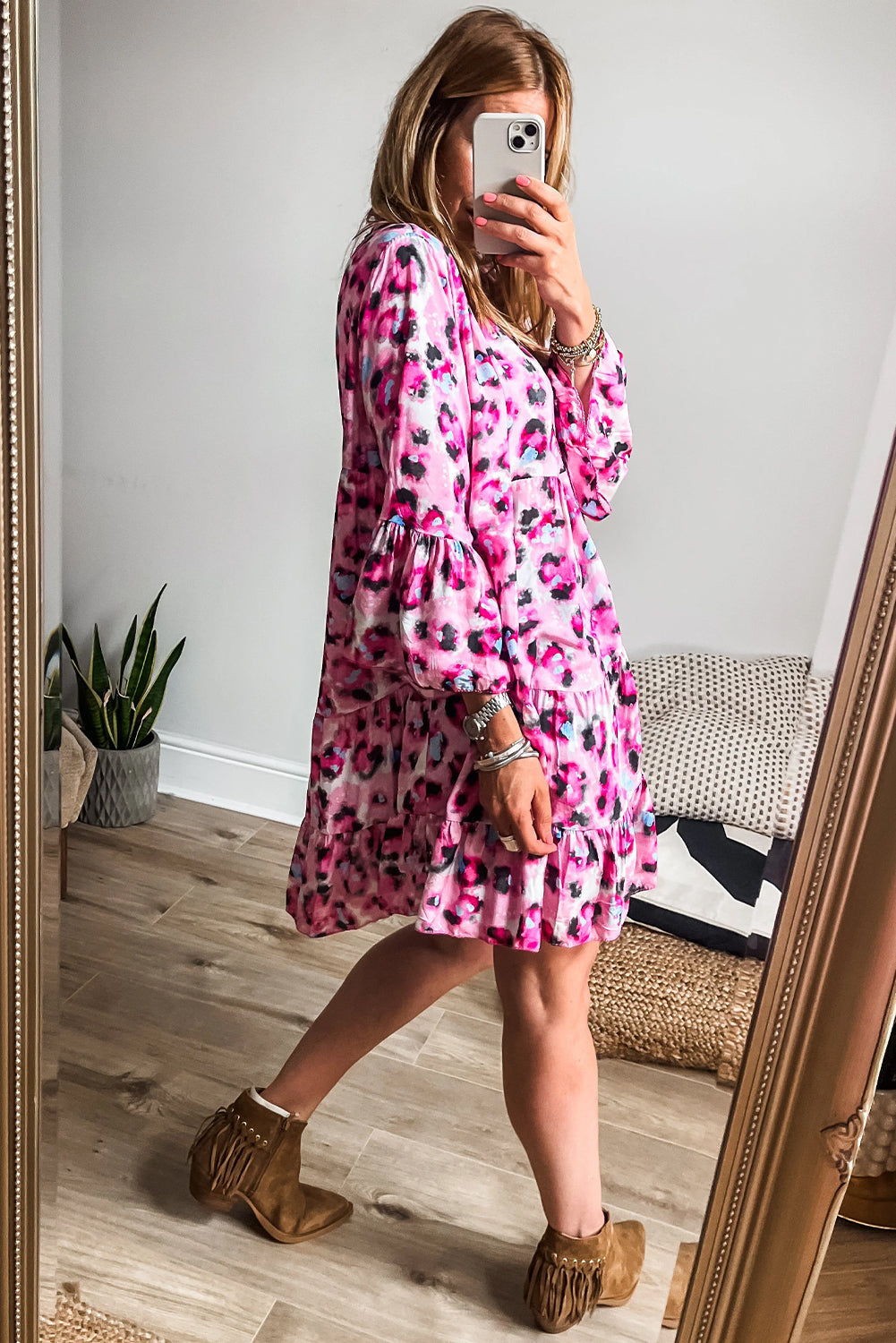 Leopard Mini Dress