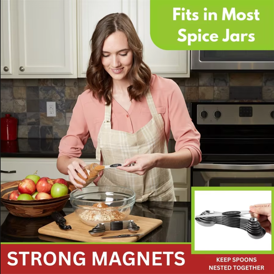Magnetic Double Measuring Spoons