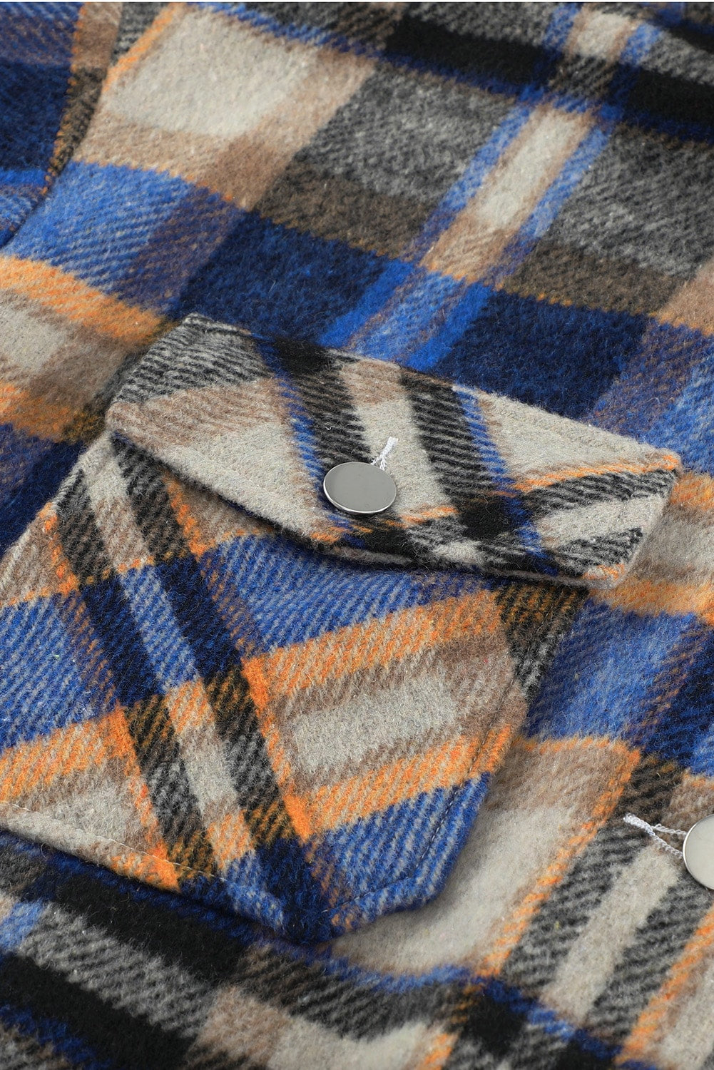 Plaid Button Up Flannel Shacket