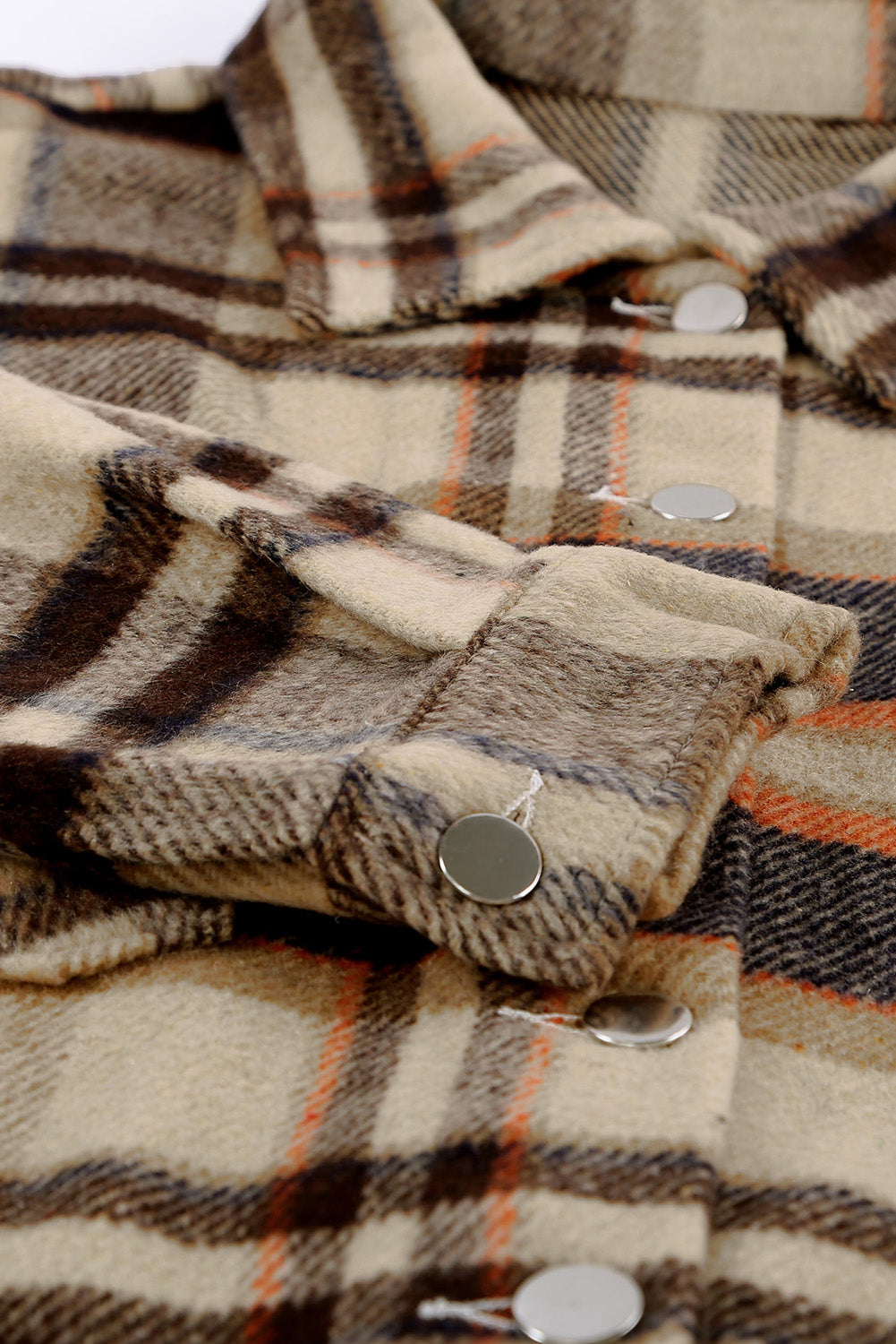 Plaid Button Up Flannel Shacket