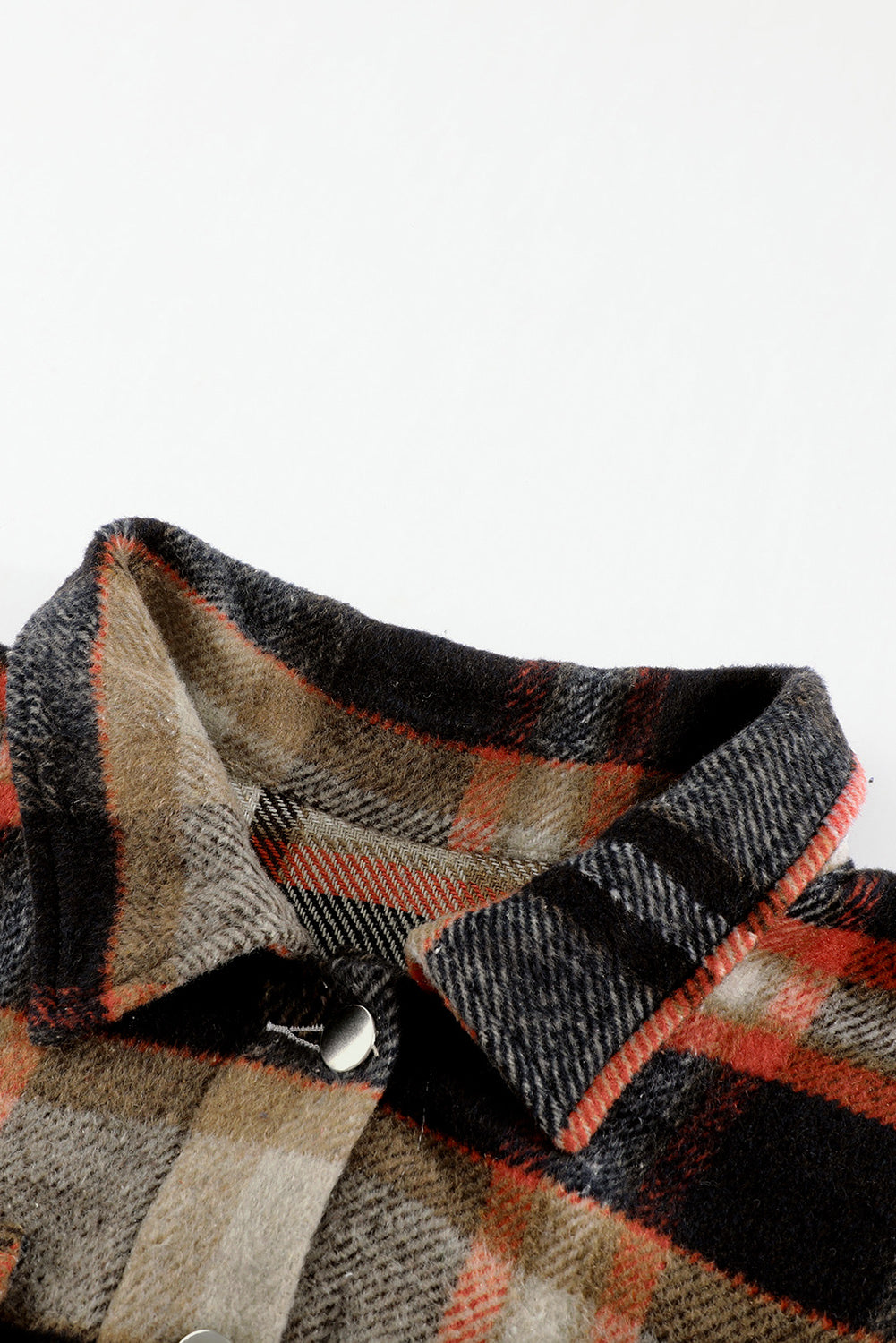Plaid Button Up Flannel Shacket