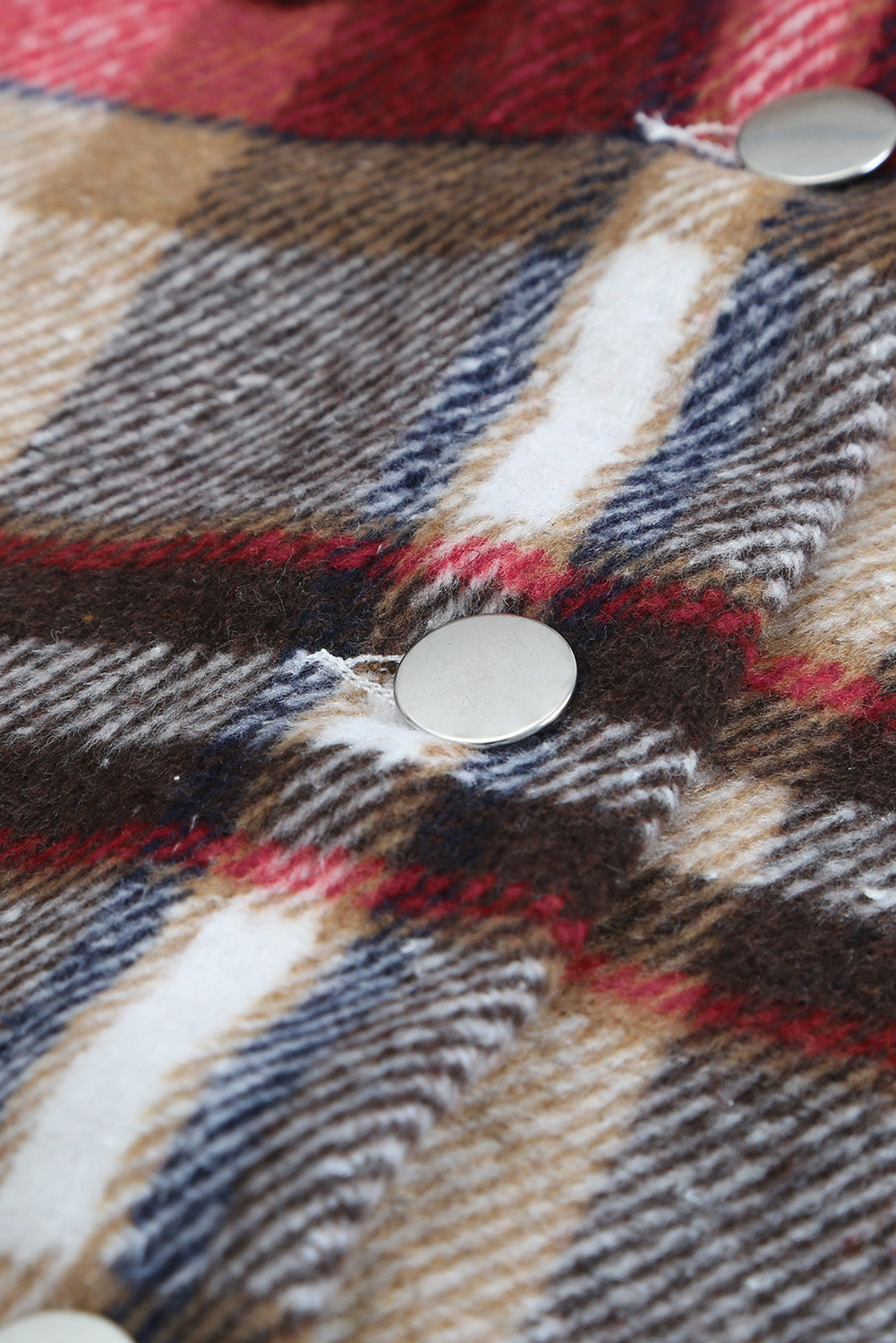 Plaid Button Up Flannel Shacket