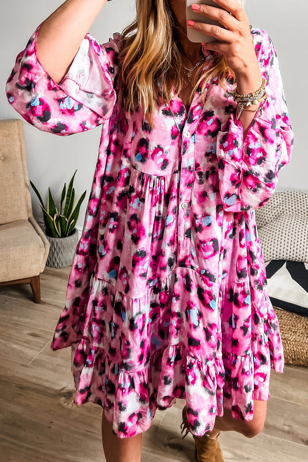 Leopard Mini Dress